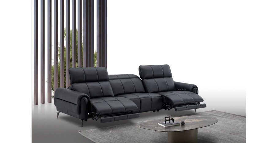 מערכת ישיבה דגם PARIS מעור ספה  מעור תלת מושבי 300 ס