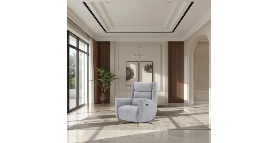 כורסא דגם COMFORT כורסאת ריקליינר מבד / עור