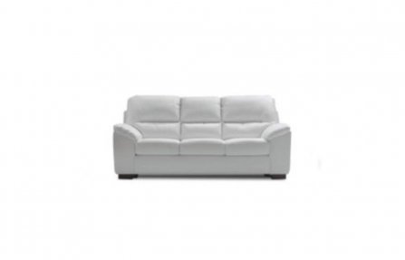 כורסא מעור לבן יוקרתית