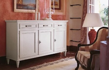 מזנון עץ לבן