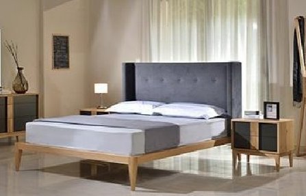 מיטה זוגית מעוצבת יחודית