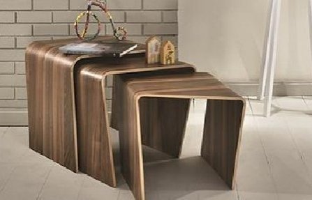 סט שולחנות לסלון