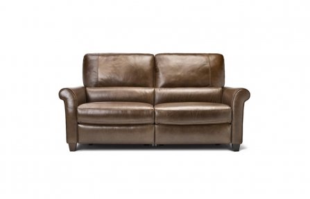 ספת עור שני מושבים