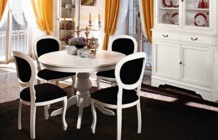 שולחן יוקרתי עגול