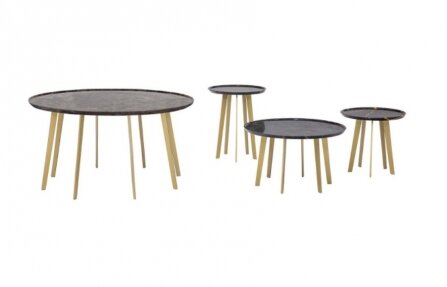 שולחנות לסלון עגולים