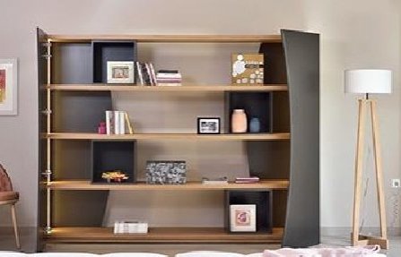 שידת מדפים גדולה Orbit bookcase
